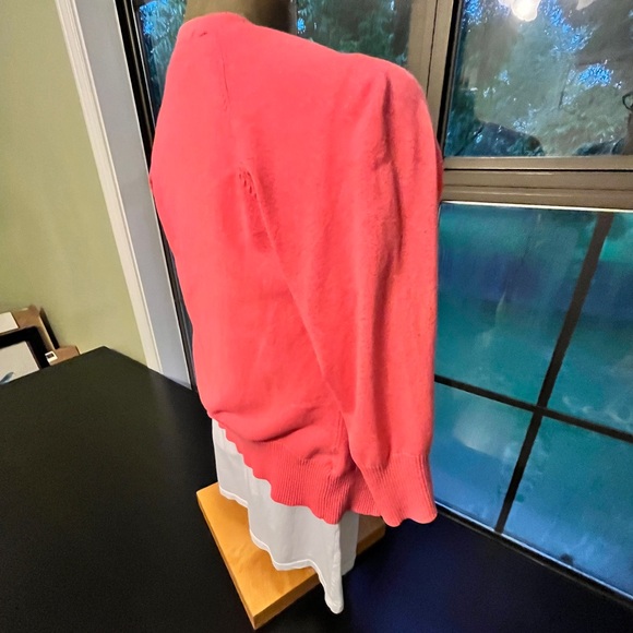 Gap Pink Cardigan with 3/4 Sleeves, Adult Size M - Picture 6 of 15